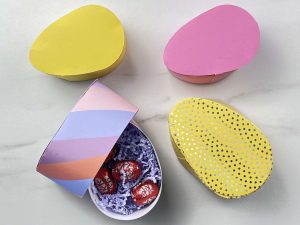 3D Paper Egg Box SVG File