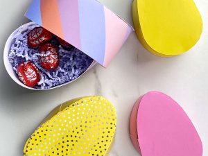 3D Paper Egg Box SVG File