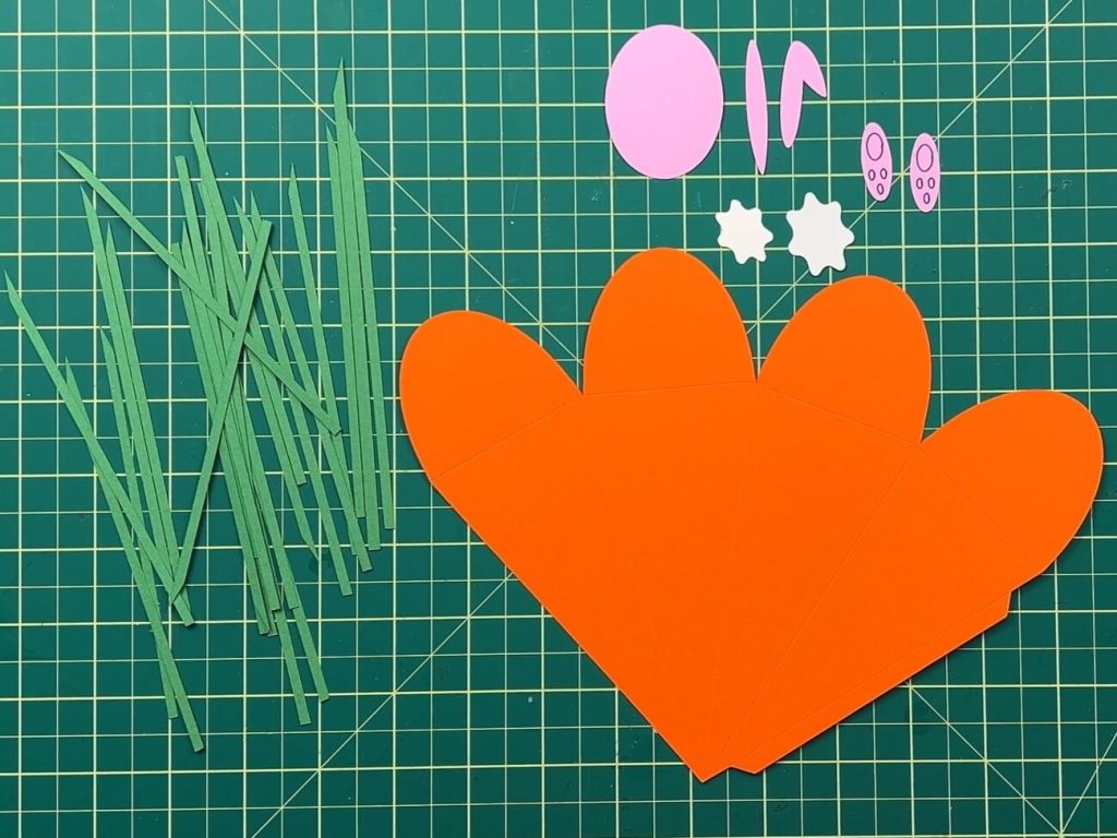 How To Make Paper Carrots Cut Pieces