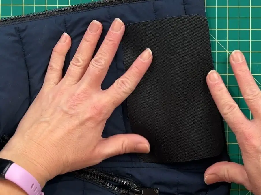 sizing the patch