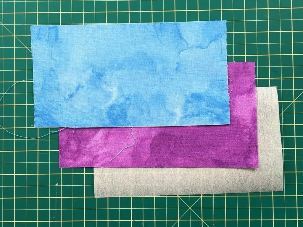 DIY Simple Mini Wallet fabric