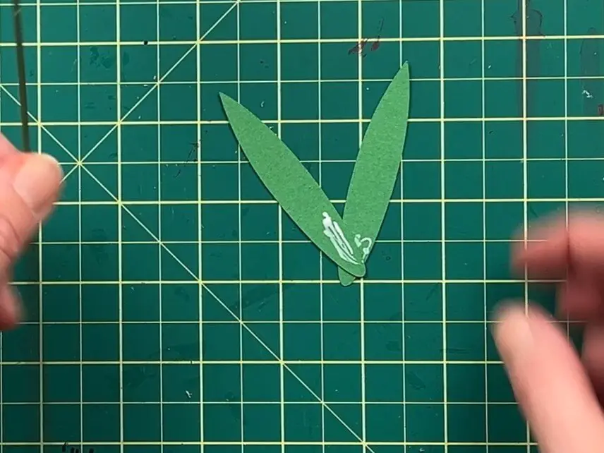 attaching leaves