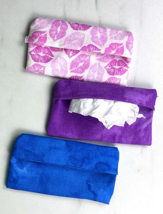 DIY Tissue Pouch – Sewing Tutorial