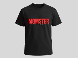Momster Halloween Shirt Decal