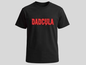 Dadcula Halloween Shirt Decal
