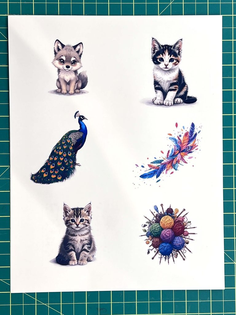 Koala Clear Waterslide Decal Paper