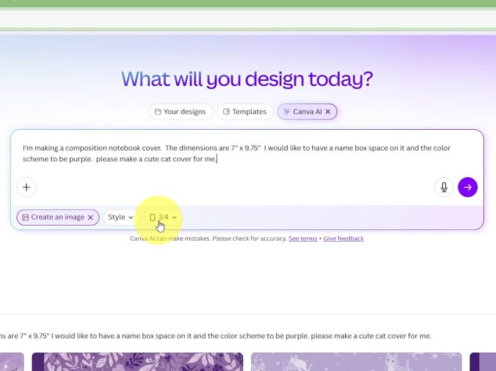 Canva AI Prompts