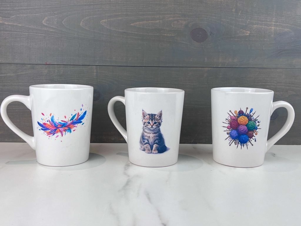 Koala Clear Waterslide Decal Paper Final Mugs