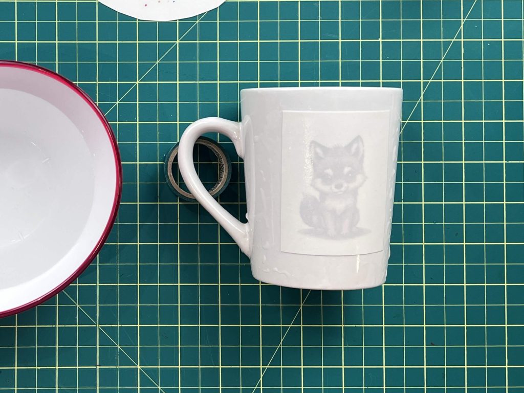 Applying Design to Mug