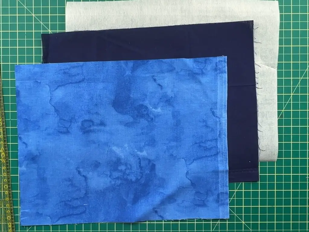 fabrics require for full-size tissue pouch