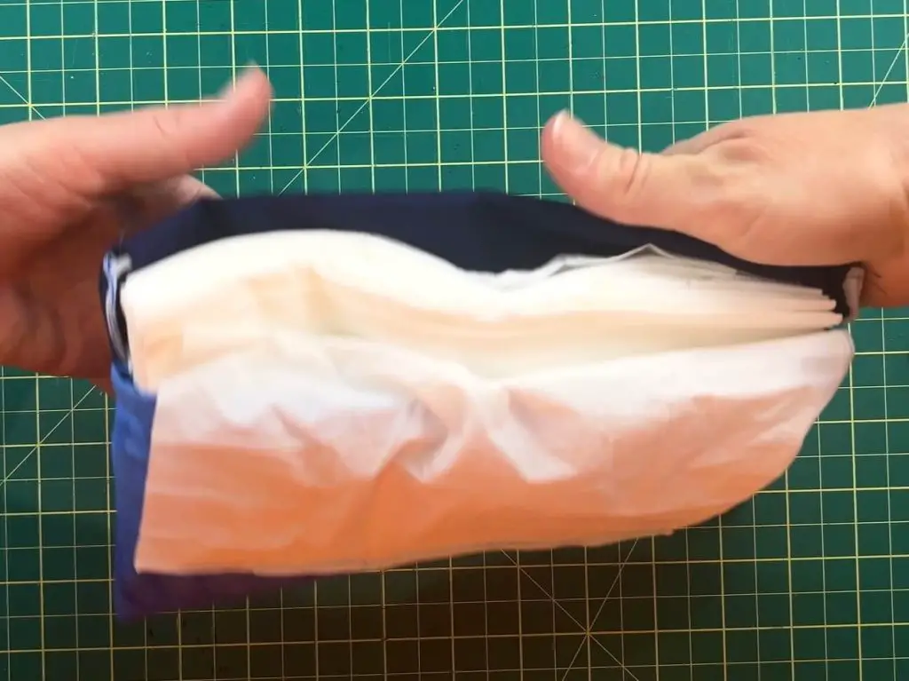 diy full-size tissue pouch