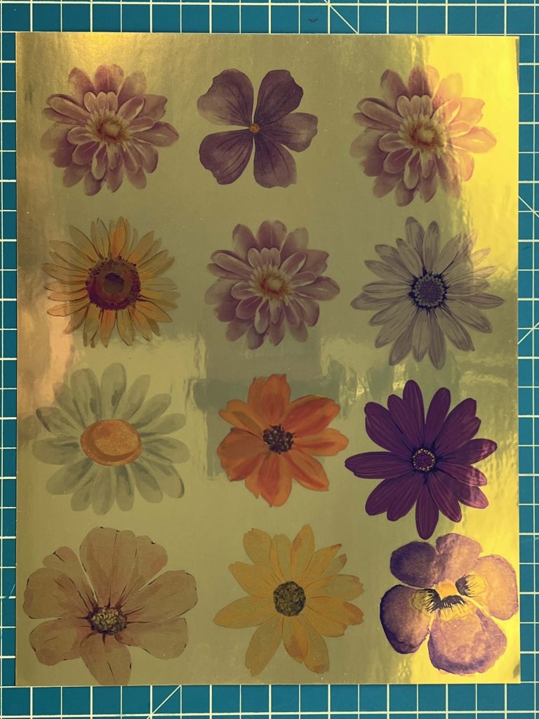 Koala Gold Foil Glossy Vinyl Sticker Paper Review