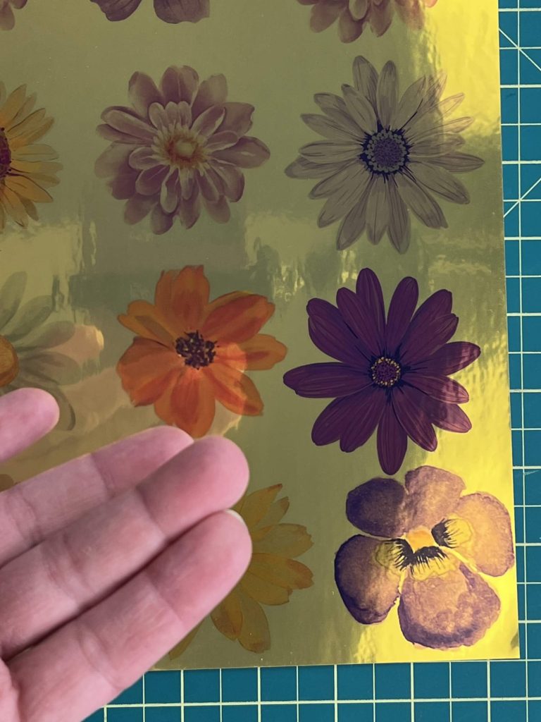 Koala Gold Foil Glossy Vinyl Sticker Paper Review