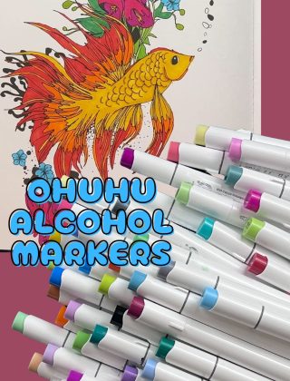 🎨 Ohuhu Alcohol Marker Review – A Beginners Guide