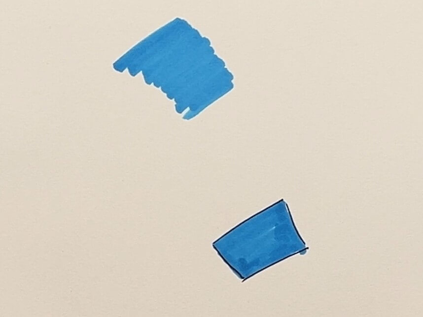 Ohuhu Alcohol Markers Review cardstock
