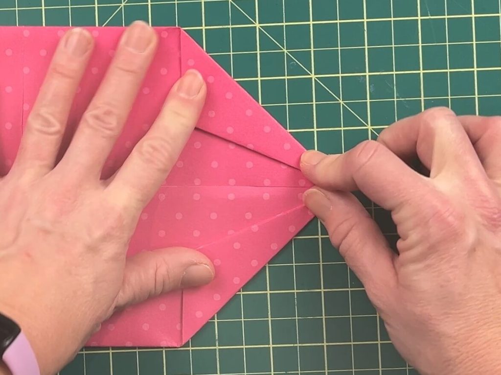 cute origami hearts