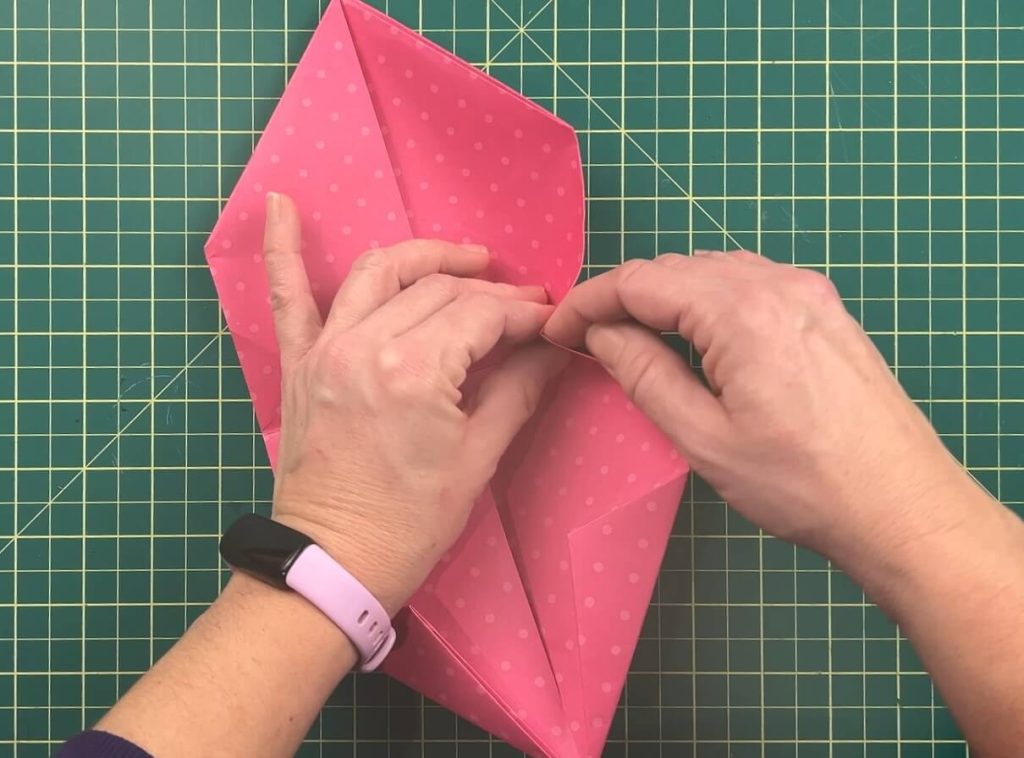 cute origami hearts