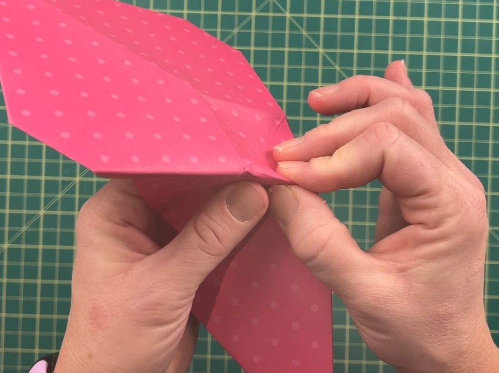folding heart