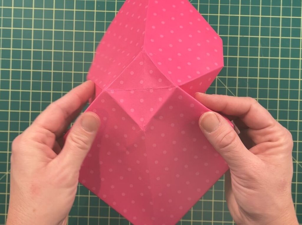 folding heart