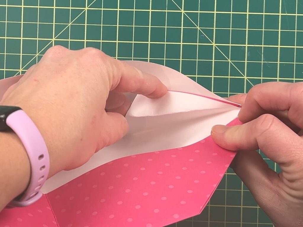 cute origami hearts