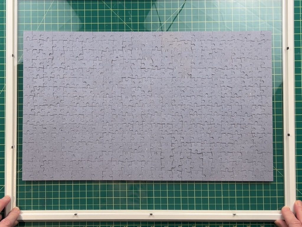 How to Frame a Puzzle by doing nothing to it