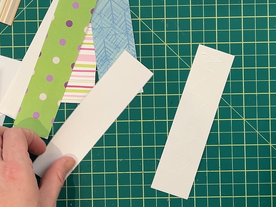 how to make laminated bookmarks with scrap paper