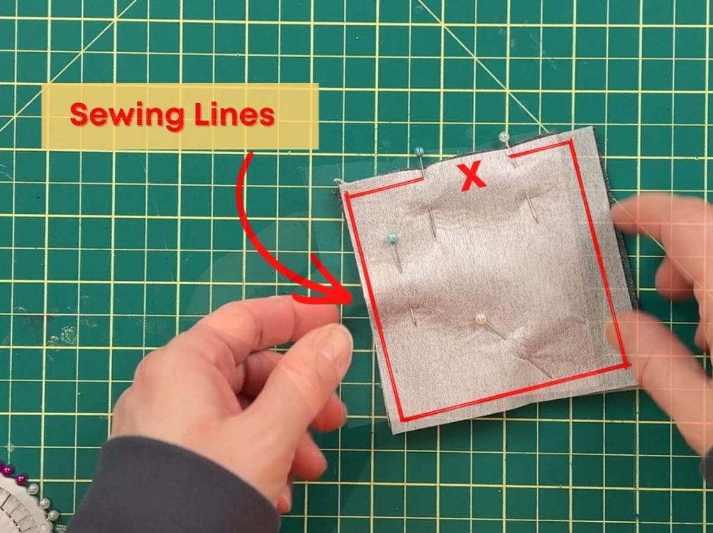 how to sew a corner bookmark