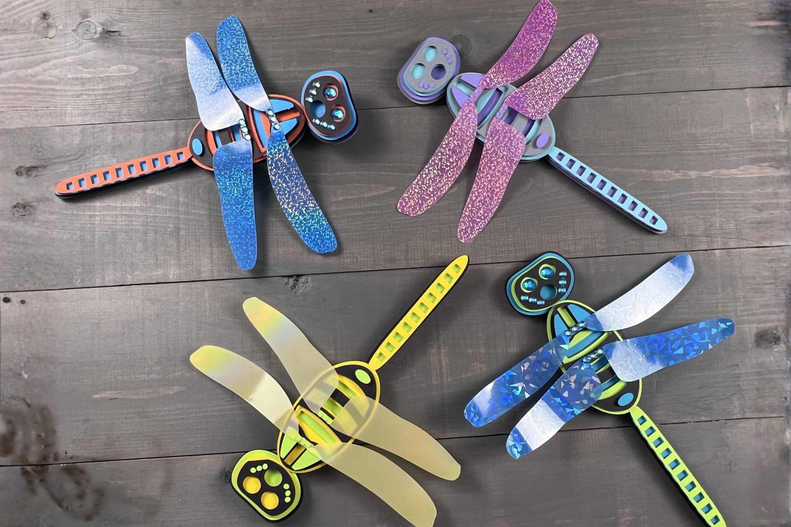 3D Dragonfly- Video, SVG and More - Image 2