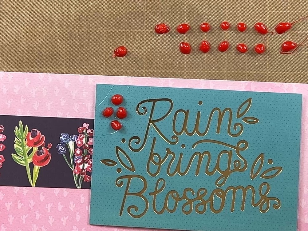 glue embellishments