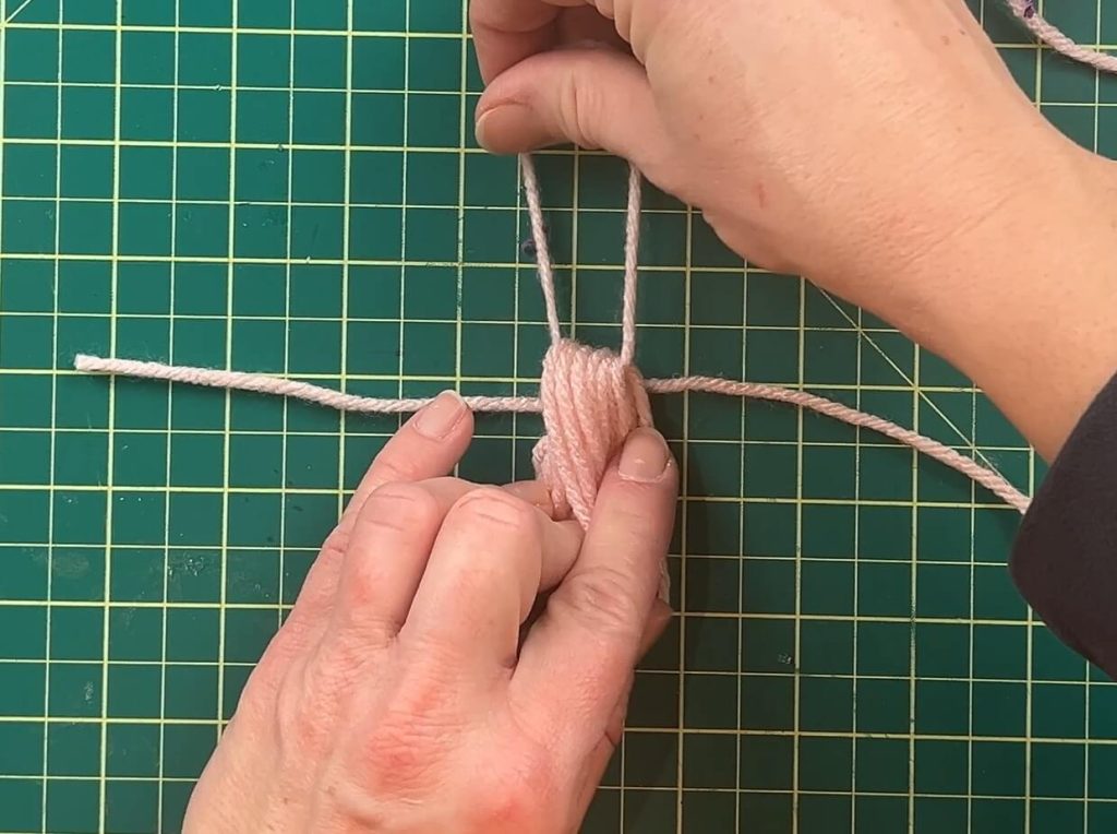 yarn tassel