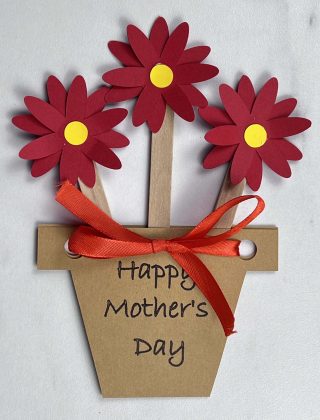 Mothers Day Flower Pot Card