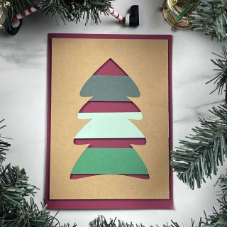 simple Christmas Card SVG