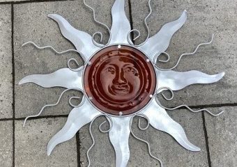 assembled sun how to restore old garden decor