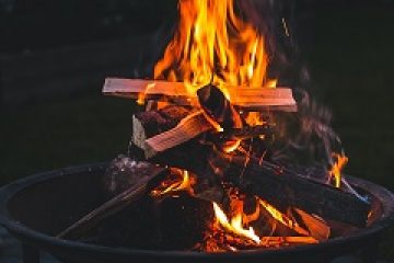 fire pit outdoor fall fire