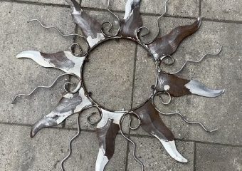 ground rusty sun how to restore old garden decor