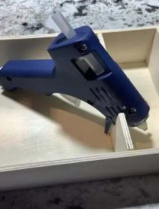 hot glue gun holder