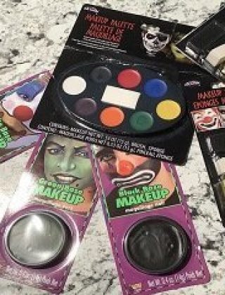 Halloween face paint