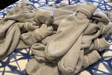 socks folding socks
